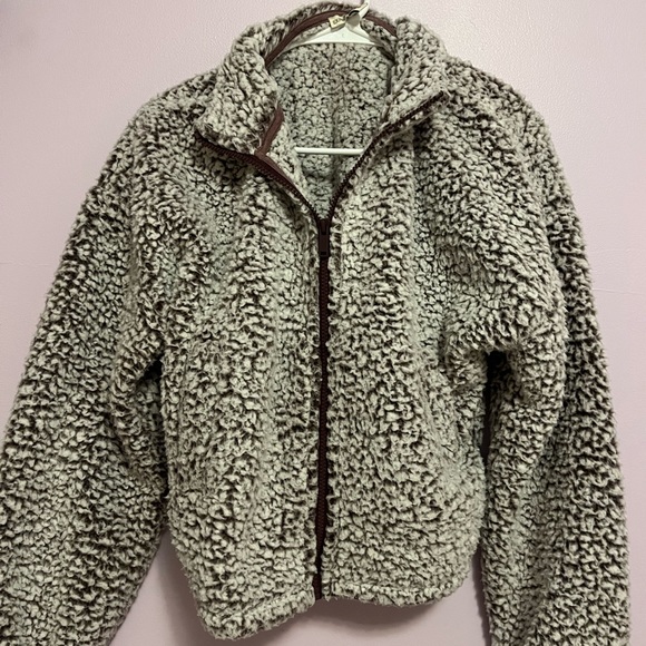 Express sherpa zip up jacket - Picture 3 of 4